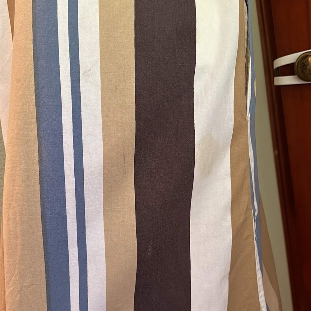 VINTAGE Marimekko Snap Shirt Dress, Size L - Picture 7 of 9